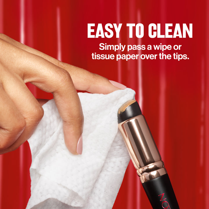 Outil estompeur de maquillage en gelée à double extrémité