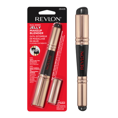 Outil estompeur de maquillage en gelée à double extrémité