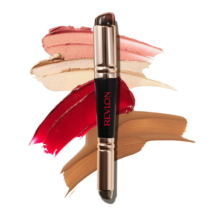 Outil estompeur de maquillage en gelée à double extrémité