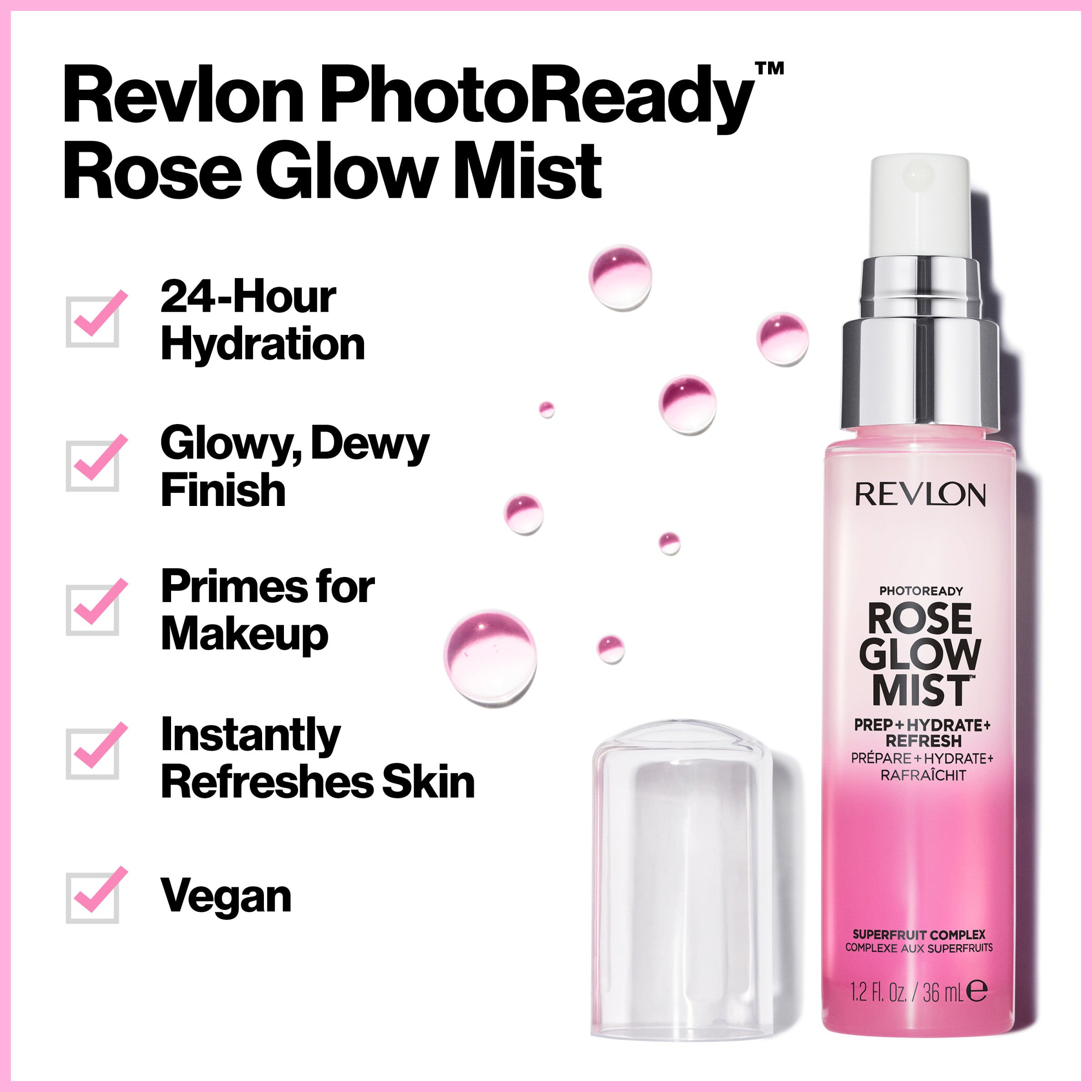 PhotoReady Rose Glow Face Mist | Revlon – Revlon Canada